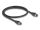 DeLOCK RJ45 Netzwerkkabel Cat.8.1 S/FTP 50 cm bis 40 Gbps schwarz