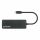 Manhattan 168410 Schnittstellen-Hub USB Typ-C 5000 Mbit/s Schwarz