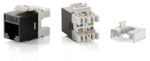 Equip Cat.6 ungeschirmter Keystone Jack LSA, schlanker Typ, 8 Stück/Packung