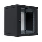 EFB Elektronik WGX-1206TS.G1 Rack 12U Wandmontiertes Regal Schwarz