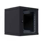 EFB Elektronik WGX-1206TS.G1 Rack 12U Wandmontiertes Regal Schwarz
