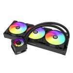 Enermax ELC-LMF420T-ARGB Computerkühlsystem Prozessor All-in-One-Flüssigkeitskühler 14 cm Schwarz 2 Stück(e)