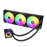 Enermax ELC-LMF420T-ARGB Computerkühlsystem Prozessor All-in-One-Flüssigkeitskühler 14 cm Schwarz 2 Stück(e)
