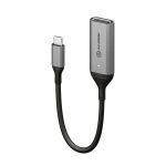 ALOGIC ULUCDP-ADP USB-Grafikadapter 3840 x 2160 Pixel Schwarz, Grau