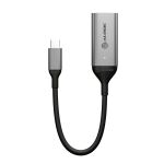 ALOGIC ULUCDP-ADP USB-Grafikadapter 3840 x 2160 Pixel Schwarz, Grau