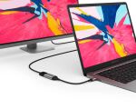 ALOGIC ULUCDP-ADP USB-Grafikadapter 3840 x 2160 Pixel Schwarz, Grau