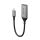 ALOGIC ULUCDP-ADP USB-Grafikadapter 3840 x 2160 Pixel Schwarz, Grau