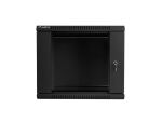 Lanberg WF01-6609-10B Rack 9U Wandmontiertes Regal Schwarz
