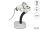 DeLOCK USB Barcode Scanner 1D mit Anschlusskabel und Halterung - Laser - hellgrau