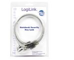 LogiLink Notebook Security Lock Kabelschloss 1,5 m