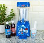 Fizz Eismaschine SlushPuppie Slusheis 1L blau mit Zapfhahn