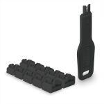 Lindy 47891 Schnittstellenblockierung Schnittstellenblockierung + Schlüssel RJ-45 Schwarz Acrylnitril-Butadien-Styrol (ABS) 10 Stück(e)
