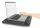 DELOCK Ergonomisches Mauspad 420 x 320 mm Handballenauflage