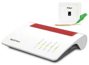 Box 5590 Fiber WLAN-Router Gigabit Ethernet Dual-Band (2,4 GHz/5 GHz) Weiß