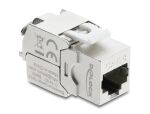 DELOCK Keystone Modul RJ45 Buchse zu LSA Cat.8.1 geschirmt