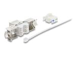DELOCK Keystone Modul RJ45 Buchse zu LSA Cat.8.1 geschirmt