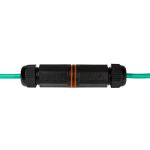 LogiLink NP0081 Drahtverbinder 2x RJ45 Schwarz