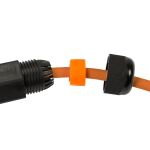 LogiLink NP0081 Drahtverbinder 2x RJ45 Schwarz