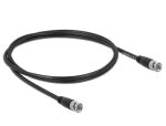 DELOCK Kabel BNC Stecker zu BNC Stecker 1 m