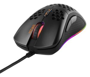 Deltaco Gaming GAM-108 Maus rechts USB Typ-A Optisch 6400 DPI