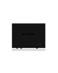 ICY BOX IB-3640SU3, Externes 4-fach SINGLE System für 3,5" SATA I/II/III Festplatten, USB 3.2 Gen 1 + eSATA, schwarz