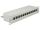 DELOCK 10" Patchpanel 12 Port Cat.6 grau
