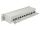 DELOCK 10" Patchpanel 12 Port Cat.6 grau