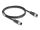 DELOCK M12 Kabel A-kodiert 8 Pin Stecker zu Buchse PVC 1