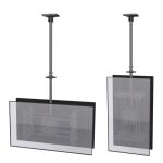 Equip 32"-65" Zweifach TV-Deckenhalterung