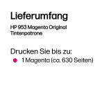 HP 953 Magenta Original Tintenpatrone