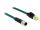 DELOCK NWK M12 4 Pin D-kodiert zu RJ45 Hirose St. TPU 2 m