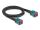 DELOCK Kabel HDMTD Z quad Buchse zu HDMTD quad Buchse 1m