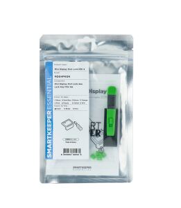 Smartkeeper MD04PKGN Schnittstellenblockierung Schnittstellenblockierung + Schlüssel Mini DisplayPort Grün Kunststoff 1 Stück(e)