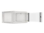 Lanberg WF01-6606-10S Rack 6U Wandmontiertes Regal Grau