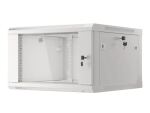 Lanberg WF01-6606-10S Rack 6U Wandmontiertes Regal Grau