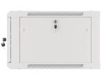 Lanberg WF01-6606-10S Rack 6U Wandmontiertes Regal Grau