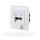 EFB Netzwerkdose CAT6a Unterputz 2-fach RJ45,
