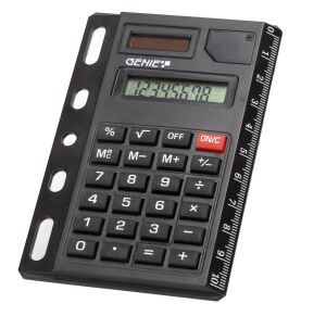 Genie 325 Taschenrechner Tasche Einfacher Taschenrechner Schwarz