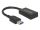 DeLOCK 65698 USB Kabel USB 3.2 Gen 2 (3.1 Gen 2) 0,15 m USB A USB C 10 Gbit/s Schwarz