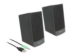 DeLOCK Stereo 2.0 PC Lautsprecher mit 3,5 mm Klinkenstecker und USB Stromversorgung