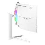 Arozzi Nova 49” Curved Computerbildschirm 124,5 cm (49") 5120 x 1440 Pixel Dual QHD LED Weiß