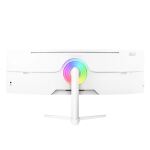 Arozzi Nova 49” Curved Computerbildschirm 124,5 cm (49") 5120 x 1440 Pixel Dual QHD LED Weiß