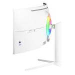 Arozzi Nova 49” Curved Computerbildschirm 124,5 cm (49") 5120 x 1440 Pixel Dual QHD LED Weiß