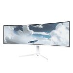 Arozzi Nova 49” Curved Computerbildschirm 124,5 cm (49") 5120 x 1440 Pixel Dual QHD LED Weiß