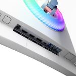 Arozzi Nova 49” Curved Computerbildschirm 124,5 cm (49") 5120 x 1440 Pixel Dual QHD LED Weiß