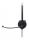 Manhattan Mono USB-Headset, Ohraufliegendes Design (On-Ear), Ohrmuschel einseitig, kabelgebunden, USB-A-Stecker, integrierte Lautstärkeregelung, verstellbares Mikrofon, schwarz