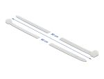 DELOCK Kabelbinder L 800 x B 8,8 mm 10 Stück weiß