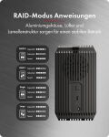 ICY BOX IB-RD3720-CU3 HDD / SSD-Gehäuse Schwarz 2.5/3.5"
