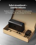 ICY BOX IB-RD3720-CU3 HDD / SSD-Gehäuse Schwarz 2.5/3.5"