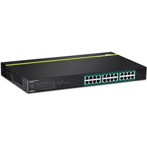 Trendnet TPE-TG240G Netzwerk-Switch Unmanaged L2 Gigabit Ethernet (10/100/1000) Power over Ethernet (PoE) Schwarz